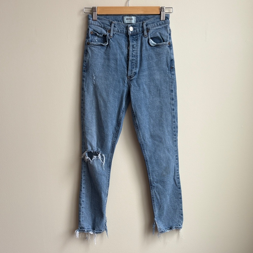 Agolde Distressed Skinny Jeans